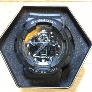 G-Shock Accessories - Casio G Shock Black GA100 sports watch NEW! G-Shock Accessories - Casio G Shock Black GA100 sports watch NEW!